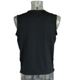 CV100 Male vest met Rits - achterkant